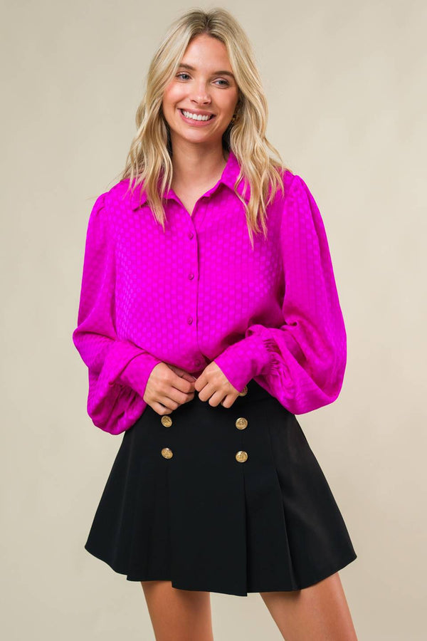 think-of-me-woven-top Flying Tomato-Sophia's StyleTOPS-1
